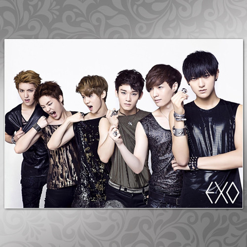 Плакат А3 K-Pop EXO 005