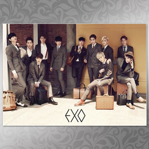 Плакат А3 K-Pop EXO 008