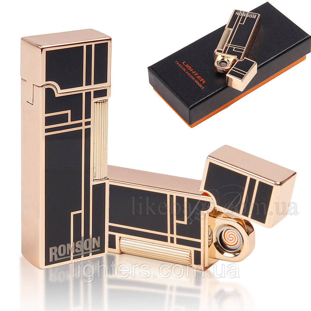 USB запальничка подарункова модна 33296F