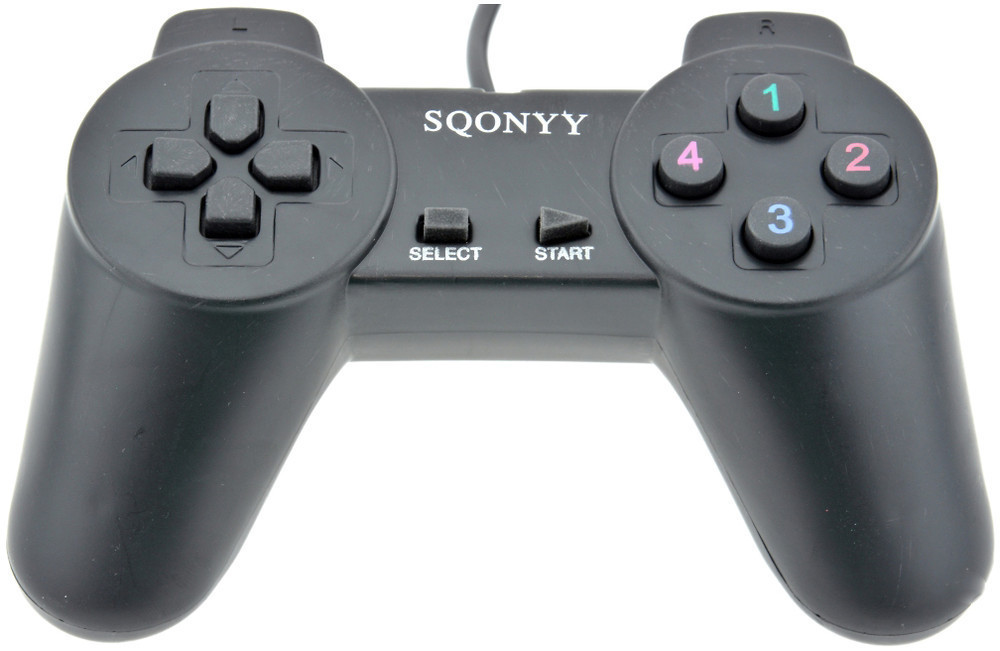 Безпровідний джойстик для ПК RIAS DualShock 701 USB Black (3_1289)