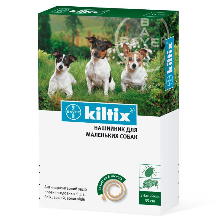 Килтикс нашийник від бліх та кліщів для дрібних собак 35 см