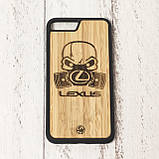 Бамбуковий чохол з гравіруванням "BMW" від Shop Monkeys, фото 6