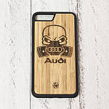 Бамбуковий чохол з гравіруванням "VW", фото 4