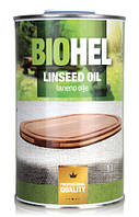 Натуральна олія BIOHEL LINSEED OIL (ЛЬНЯНЕ МАСЛО) 1 л.