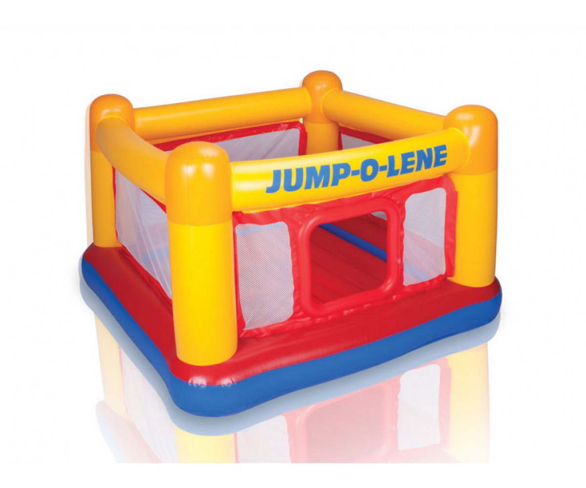 Дитячий надувний ігровий батут 48260 Intex Jump-O-Lene