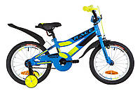 Дитячий велосипед FORMULA RACE 16" (блакитний з зеленим)