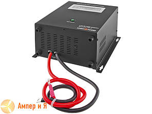 ДБЖ LogicPower LPY-W-PSW-1000VA+ (700 Вт) з правильною синусоїдою, струм заряду 10A/20A, 12 В, фото 3