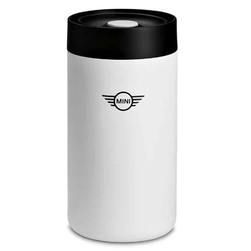 Термокружка MINI Travel Mug, White/Black, артикул 80282445702