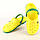 Крокси, сабо жовті / зелена підошва Розміри 36, 37, 38, 43, 46 JoAm 116104, фото 3