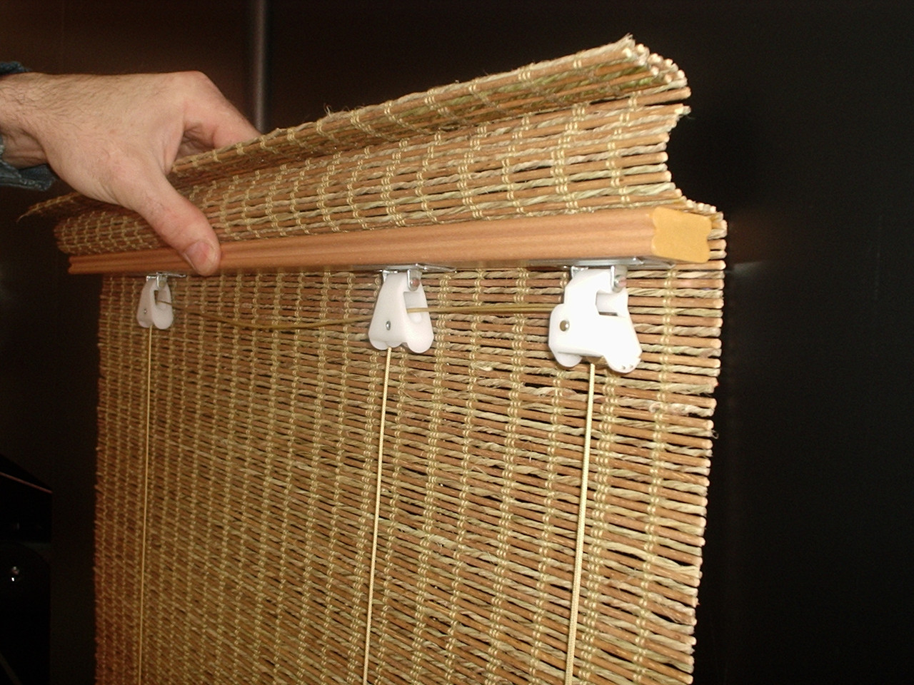 Механізм для бамбукового ролету