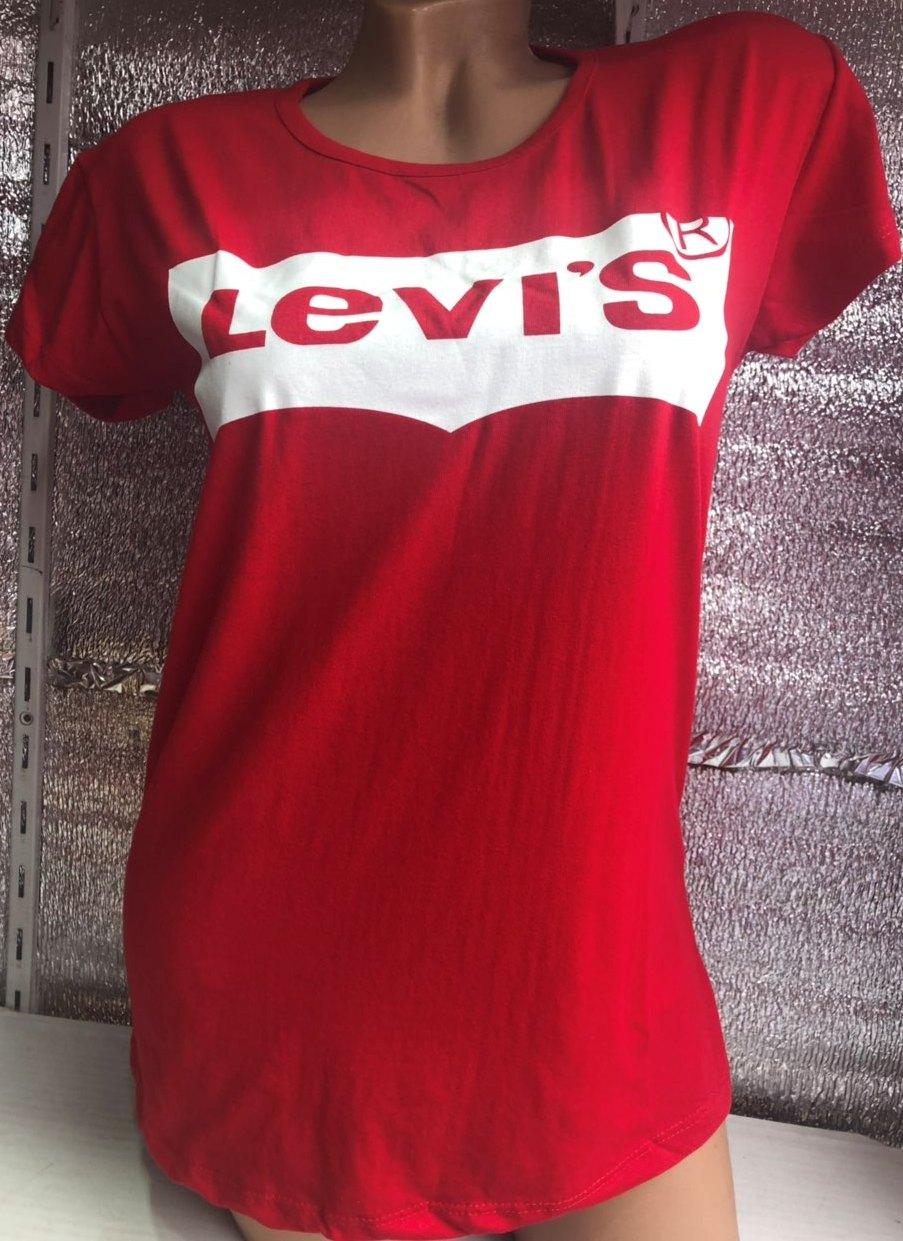 Футболка коттоновая жіноча levi's