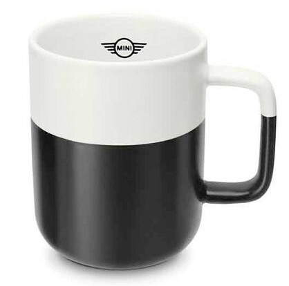 Кружка MINI Colour Dip Cup, White/Black, артикул 80282460901