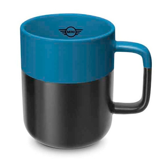 Кружка MINI Colour Dip Cup, Black/Island, артикул 80282460903
