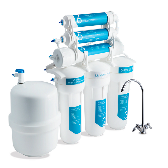 Фільтр зворотного осмосу Organic Master Osmo 6