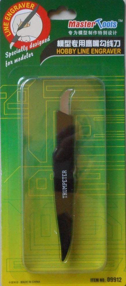 Скрайбер для нанесення ліній розшивки. MASTER TOOLS 09912