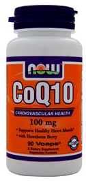 Коэнзим q10 Now Foods CoQ10 100mg 90caps, фото 1
