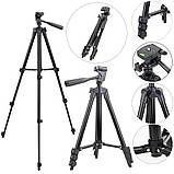 Універсальний штатив TRIPOD 3120 для камери телефону, фото 3