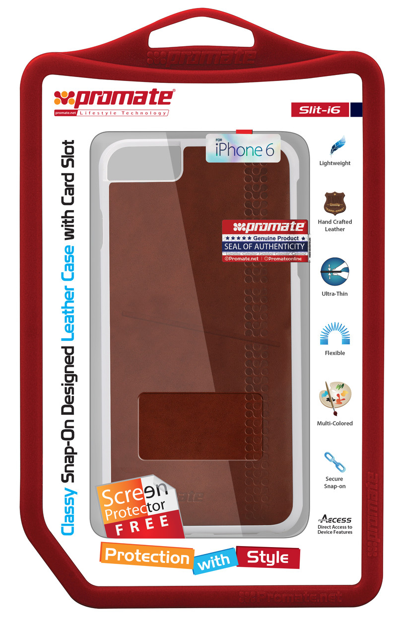 Чохол для iPhone Slit-i6 Brown (slit-i6.brown)
