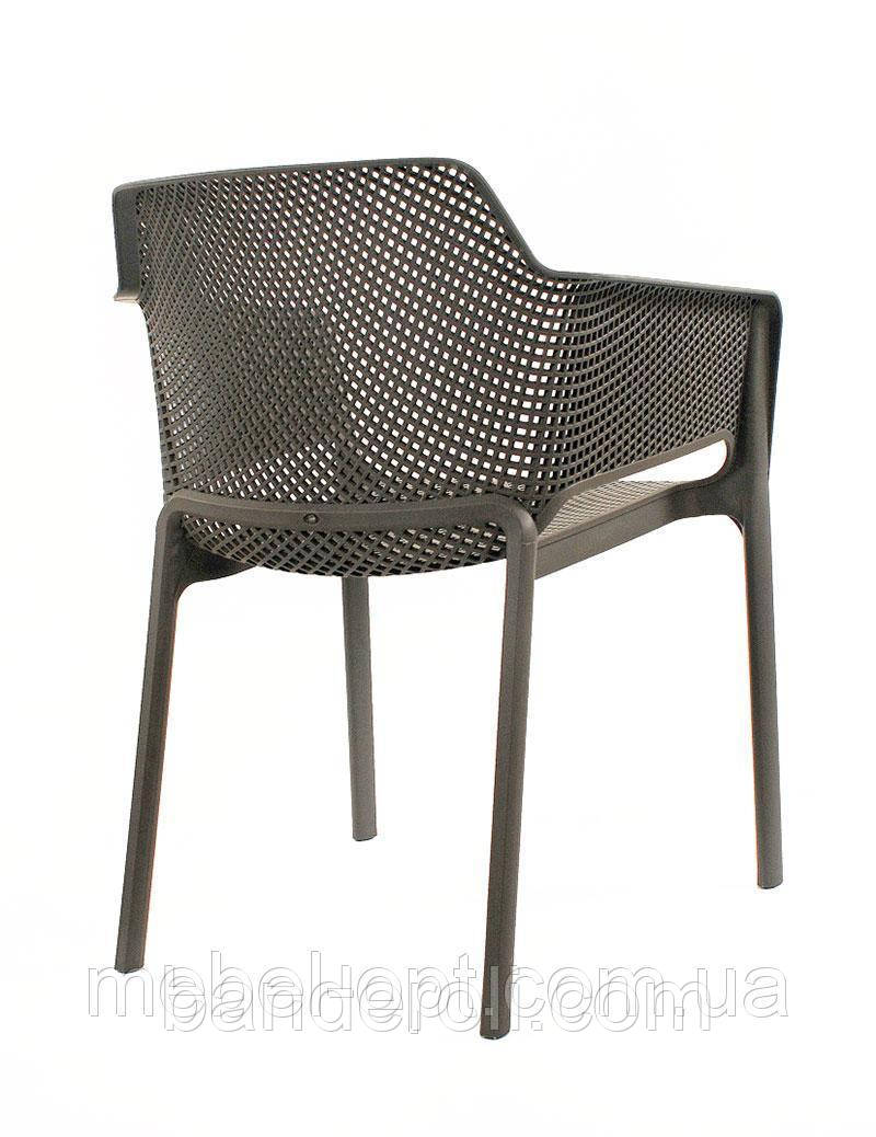 Кресло пластиковое Amado , антрацит - фото 2 - id-p898168473