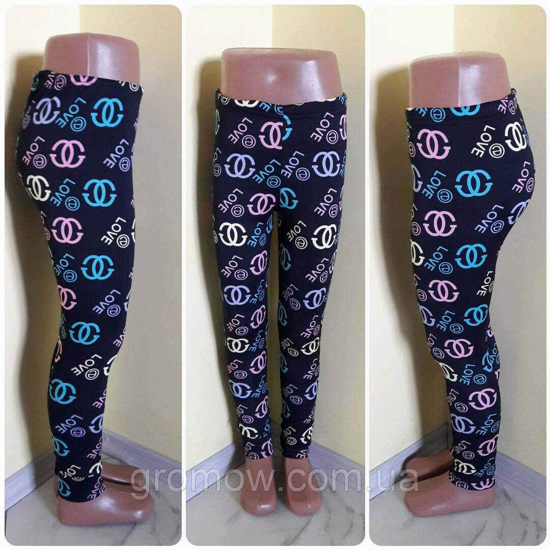 Оптом лосини дитячі з 4 до 8 років легінси на дівчинку тонкі опт (ОЛД2), фото 1