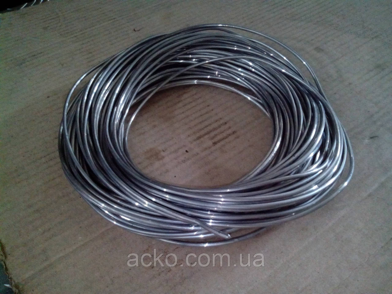 Припій ПОС61 дріт ф2мм (1,5-3мм) без флюсу 100г, фото 1