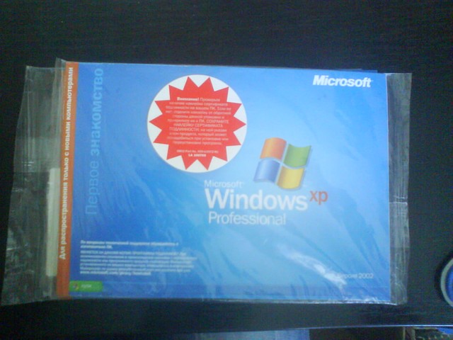 Microsoft Windows XP Professional OEM Russian SP1 (E85-02235) - фото 3 - id-p7745326