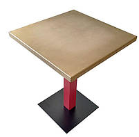 Металева база опора для столу Ліон 600х400 мм, висота 725 мм, колір сірий, для бару, кафе, ресторану, фото 6