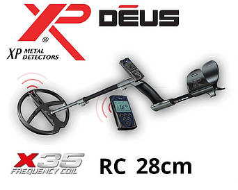 Металошукач XP DEUS 28 RC X35 з котушкою 28 см (Деус металлоискатель)