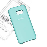 Силіконовий чохол Samsung S7 Edge Soft-touch Mint