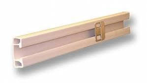 Купить Монтажная планка ПВХ 3м для крепления декоративных панелей ...