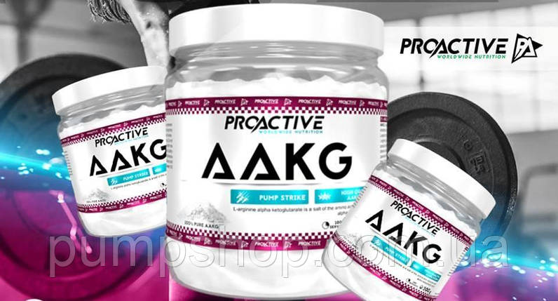Аргінін альфа-кетоглутарат ProActive AAKG 300 г, фото 2
