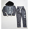 Модний спортивний костюм р. 128 для дівчинки 8 років (реглан+штани) р. 128 ТМ Marions 5538.05 сірий, фото 6