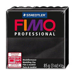 Пластика Professional, Чорна, 85 г, Fimo