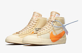Чоловічі кеди Off-White x Найк Blazer Mid