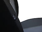 Авточохли універсальні (повний набір) Pok-ter Standart з екошкіри сірий, фото 6