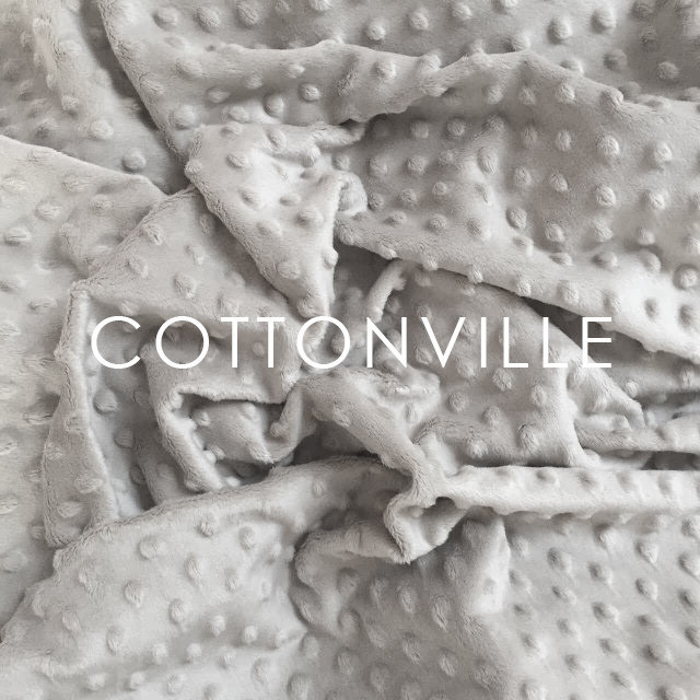 ✁ Відріз плюш Minky світло-сірий 100х80 см