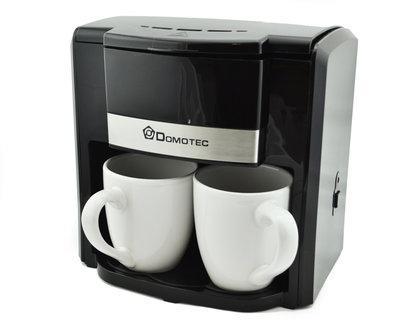 Кавоварка Domotec на 2 чашки 500W