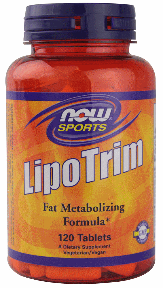 Комплекс для схуднення Now Foods Lipo Trim 120 Tabs