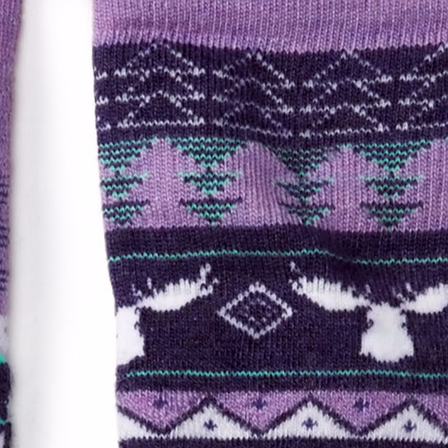 Дитячі термошкарпетки Smartwool Girls' Wintersport Fairisle Moose Socks, фото 2