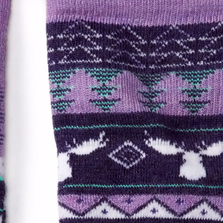 Дитячі термошкарпетки Smartwool Girls' Wintersport Fairisle Moose Socks, фото 3