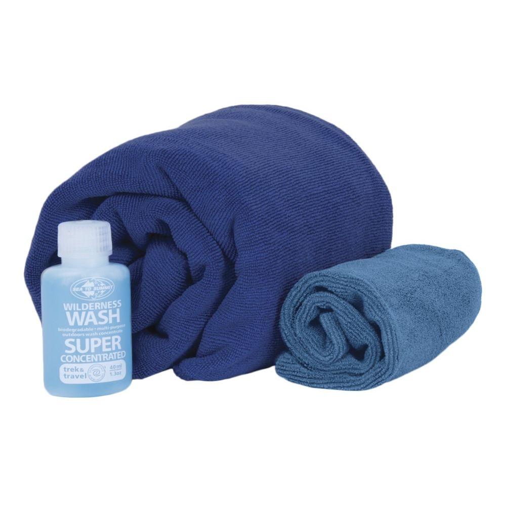 Набір рушників Sea To Summit Tek Towel Wash Kit L + туристичне мило