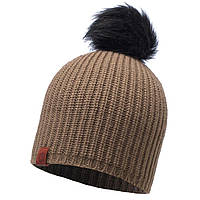 Шапка Buff Knitted Hat Adalwolf, Brown Taupe