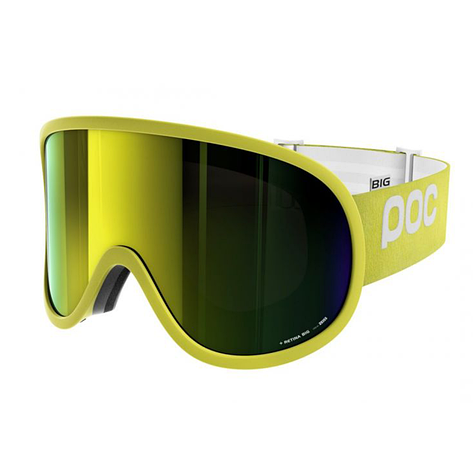 Маска гірськолижна POC Retina Big, Hexane Yellow/Bronze Yellow Mirror, фото 1