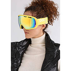 Маска гірськолижна POC Fovea, Hexane Yellow/Bronze Yellow Mirror (PC 404011314ONE1), фото 5