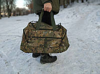 Воєнна дорожня сумка транспортна індивідуальна CARGO на 50 літрів Multicam | Мультикам (транспортная военная)