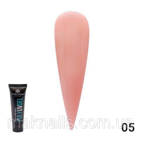 Полігель (акригель) Global Fashion 05 (камуфляж) 30 мл, фото 1