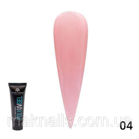 Полигель (акригель) Global Fashion 04 (камуфляж) 30мл, фото 1