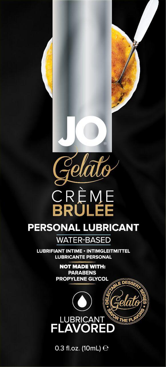 Оральний лубрикант корник System JO Gelato Creme Brulee, 10 мл 