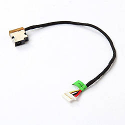 Роз'єм живлення з кабелем для HP PJ852 (4.5 mm x 3.0 mm + center pin), 8(7)-pin, 12 см