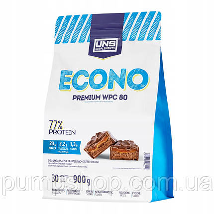 Сироватковий протеїн UNS Econo Premium 77% 900 г, фото 1